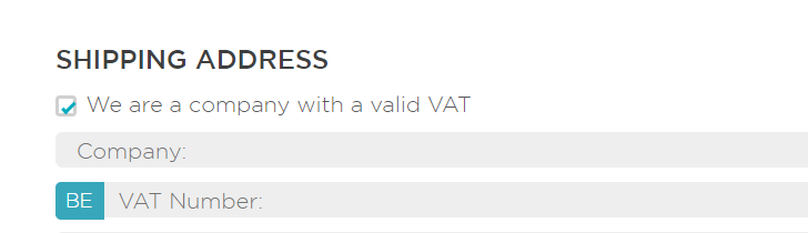 Mi Numero De Iva Es Rechazado Durante El Proceso De Pedido En Linea Iris Helpdesk